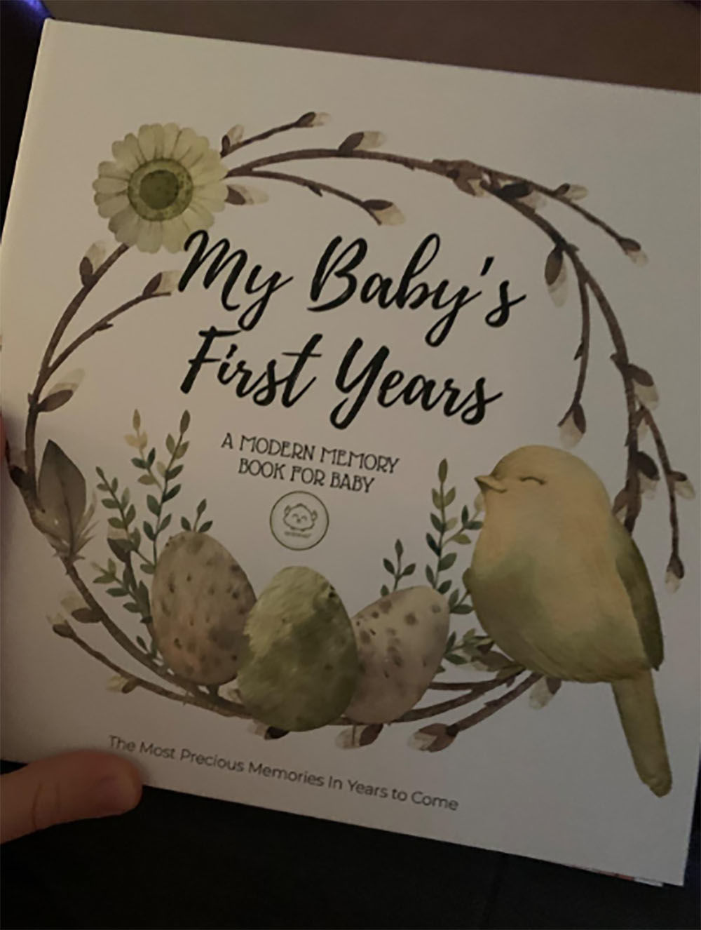 Customer photo review of Baby First Years Memory Book
