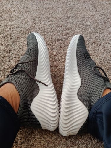 Customer photo review of Flyknit Breathable Casual Sneakers