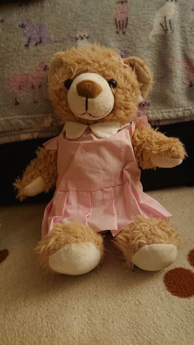 Customer photo review of Peggy The Girl Teddy Bear