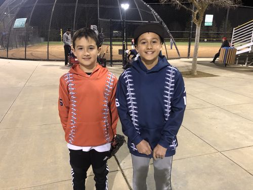 Customer photo review of Personalized Grand Slam Pullover