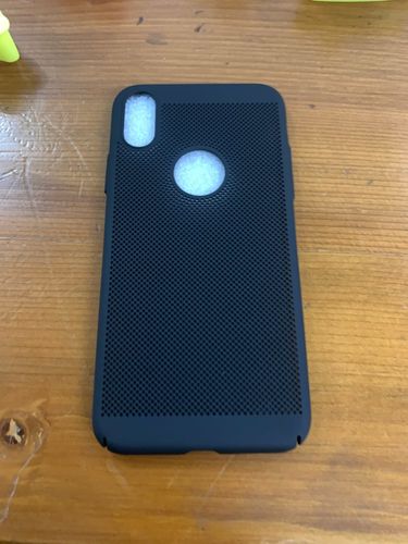Customer photo review of Ultra Slim Heat Dissipation Phone Case For iPhone