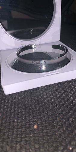 Customer photo review of “Verily, with hardship comes ease" ‎Cuff