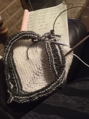 Customer photo review of Ladies Mystery Knitting Box