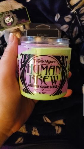 Customer photo review of Human Brew Whipped Sugar Scrub