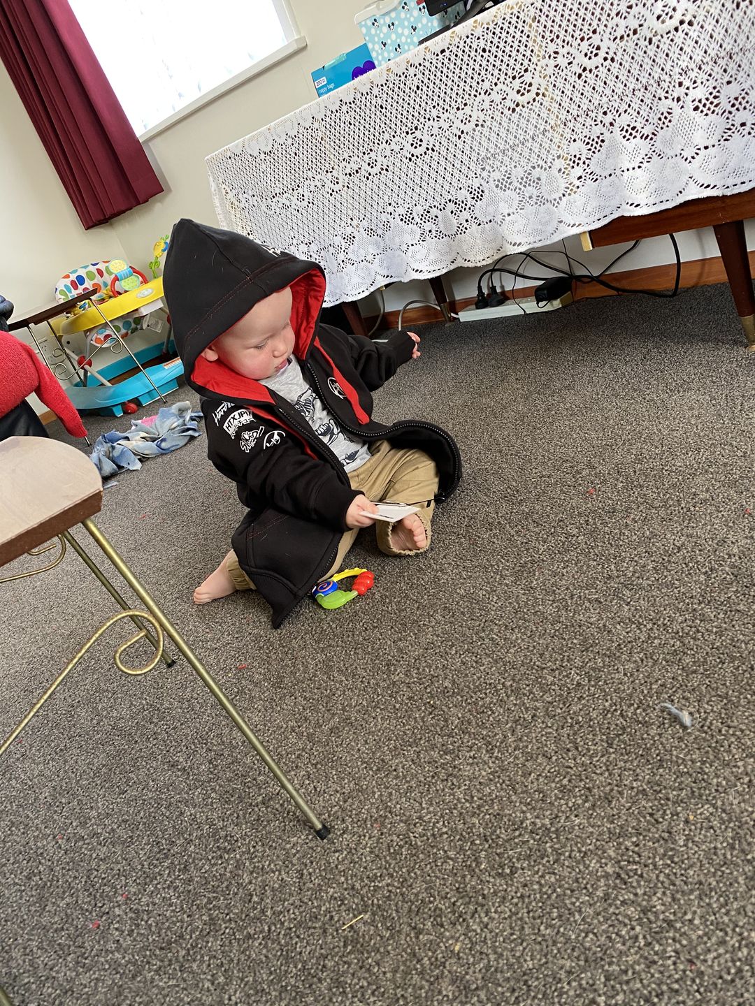 Customer photo review of Kids More Boost Hoodie