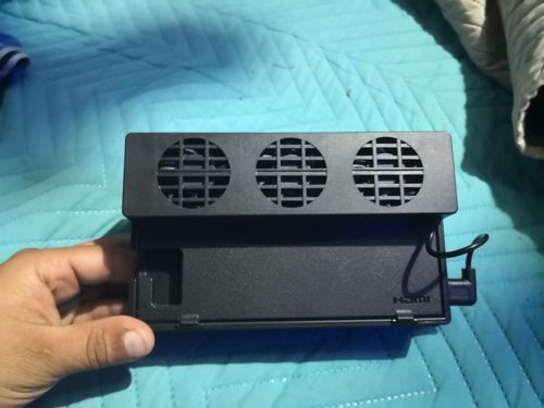 Customer photo review of Nintendo Switch Cooling Fan