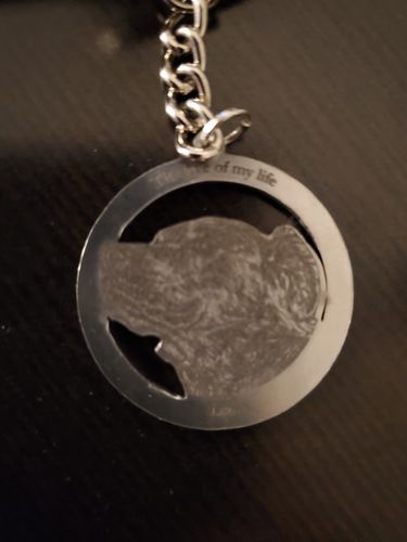 Customer photo review of Silvercut™ Keychain