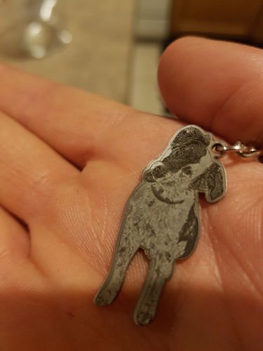 Customer photo review of Silvercut™ Keychain
