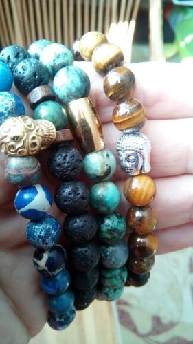 Customer photo review of Bangles Nomination Korean Retro Jewelry Gold Customized Viking