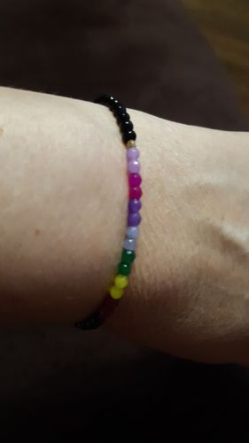 Customer photo review of 12 Constellations Lucky Stone Bracelet