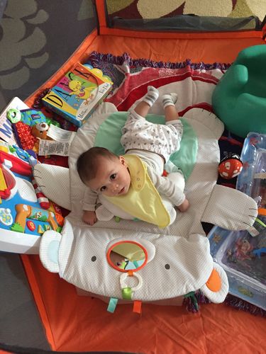Customer photo review of Pop N' Go® Playpen