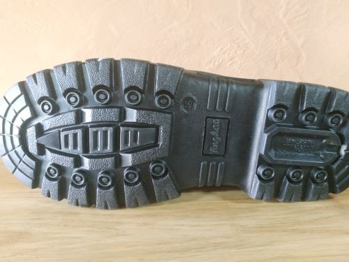 Customer photo review of High Top Safety Work Boots