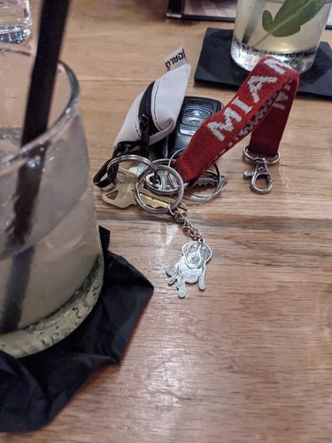 Customer photo review of Silvercut™ Keychain