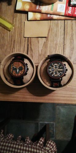 Customer photo review of Wood o'clock - Kastanie
