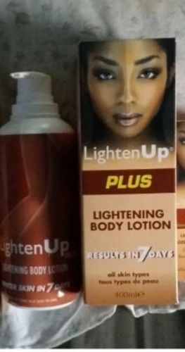 Customer photo review of Omic LightenUp PLUS Clarifying Gel Tube - 30g / 1 Oz
