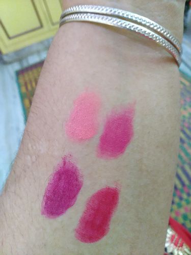 Customer photo review of Beauty People Sheer Color Lipstick