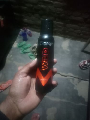 Customer photo review of O'range Wild Men's Deodorant