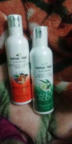 Customer photo review of Herbal Tree Cleansing Lotion with Cucumber & Lemon Extract