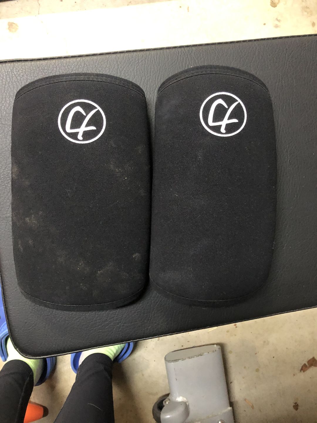 Customer photo review of Strength Shop 7mm Inferno Elbow Sleeves