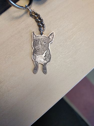 Customer photo review of Silvercut™ Keychain