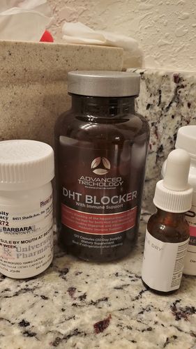 Customer photo review of THANK YOU - DHT Blocker Vitamin with Immune Support, Saw Palmetto, and Green Tea