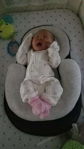 Customer photo review of BabyMello™ Sleepy Baby Bed