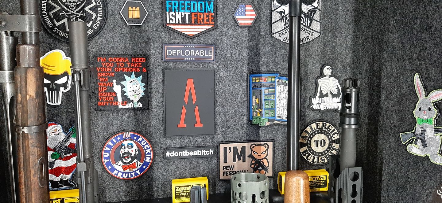 Customer photo review of Tax Stamp Morale Patch