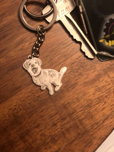 Customer photo review of Silvercut™ Keychain