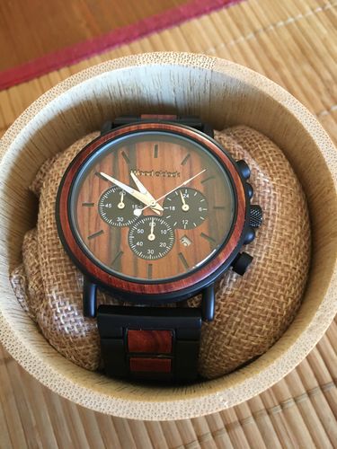 Customer photo review of Wood o'clock - Kastanie
