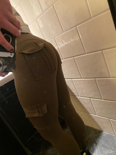 Customer photo review of Cargo Leggings mit Taschen