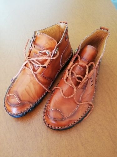 Customer photo review of Classic Genuine Leather Boots