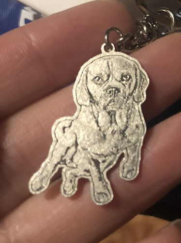 Customer photo review of Silvercut™ Keychain