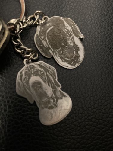 Customer photo review of Silvercut™ Keychain