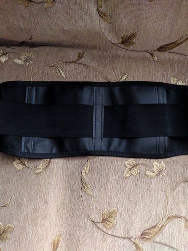 Customer photo review of Adjustable Tourmaline Self-heating Magnetic Therapy Waist Belt Lumbar Support Back Waist Support Brace