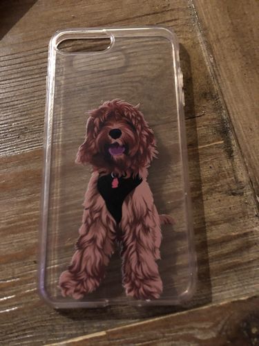 Customer photo review of Custom Pet Phone Case