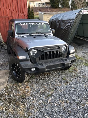 Customer photo review of Demon Grille w/ LED Off-Road Lights(18-20 Jeep Wrangler JL & Gladiator)