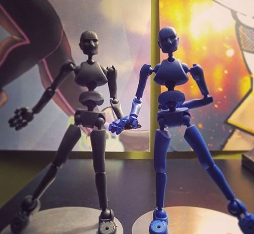 undefined review of Stickybones—The Precision Art & Animation Figure (Dark Storm) image 1 out of 1