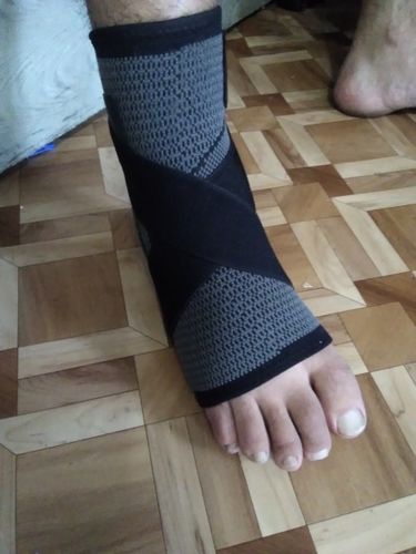 Customer photo review of Ankle Support Elastic Nylon Strap Brace Fitness Heel Ankle Protector