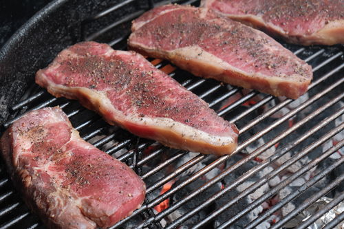 Reseña con foto de un cliente sobre New York Prime Dry Aged