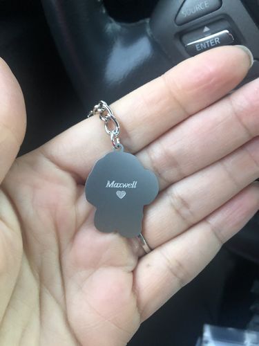 Customer photo review of Silvercut™ Keychain