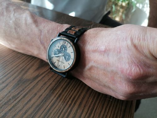 Customer photo review of Wood o'clock - Kastanie