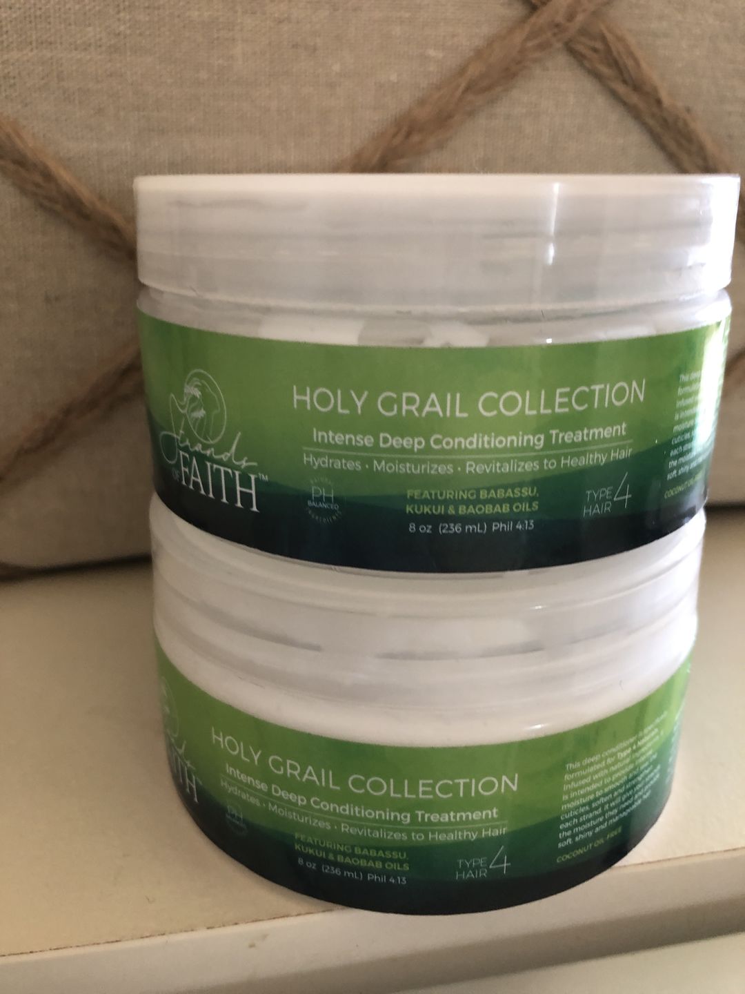 Customer photo review of Intense Deep Conditioning Treatment
