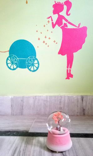 Customer photo review of 🎼Musical Crystal Ball: The Days We Spent Together: Decorative Snow Dome with Light