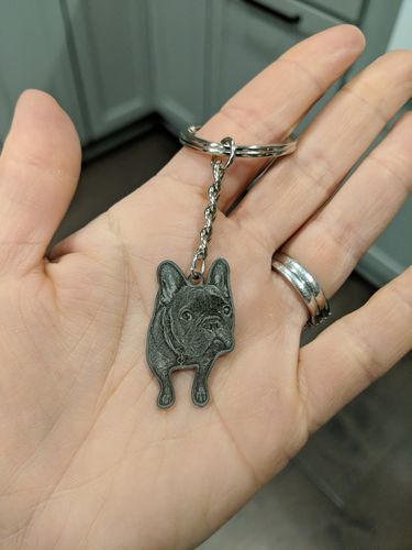Customer photo review of Silvercut™ Keychain