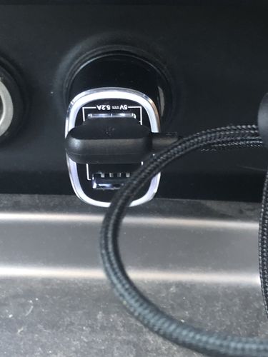 Customer photo review of The Titan 5.4A Fast Car Charger™ - CYBER MONDAY