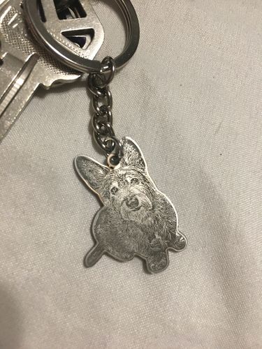 Customer photo review of Silvercut™ Keychain