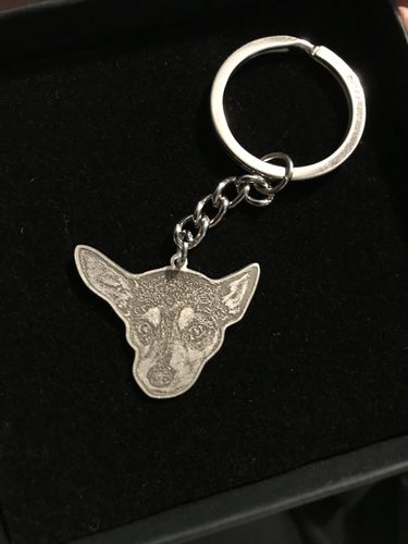 Customer photo review of Silvercut™ Keychain