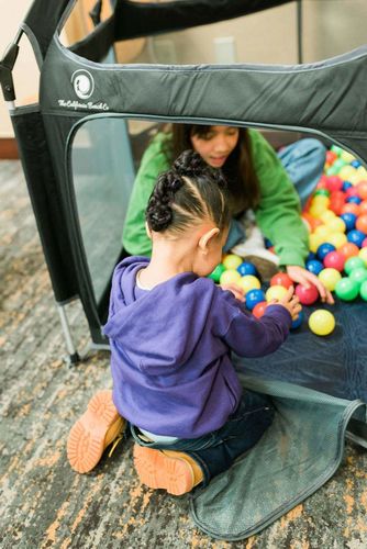 Customer photo review of Pop N' Go® Playpen