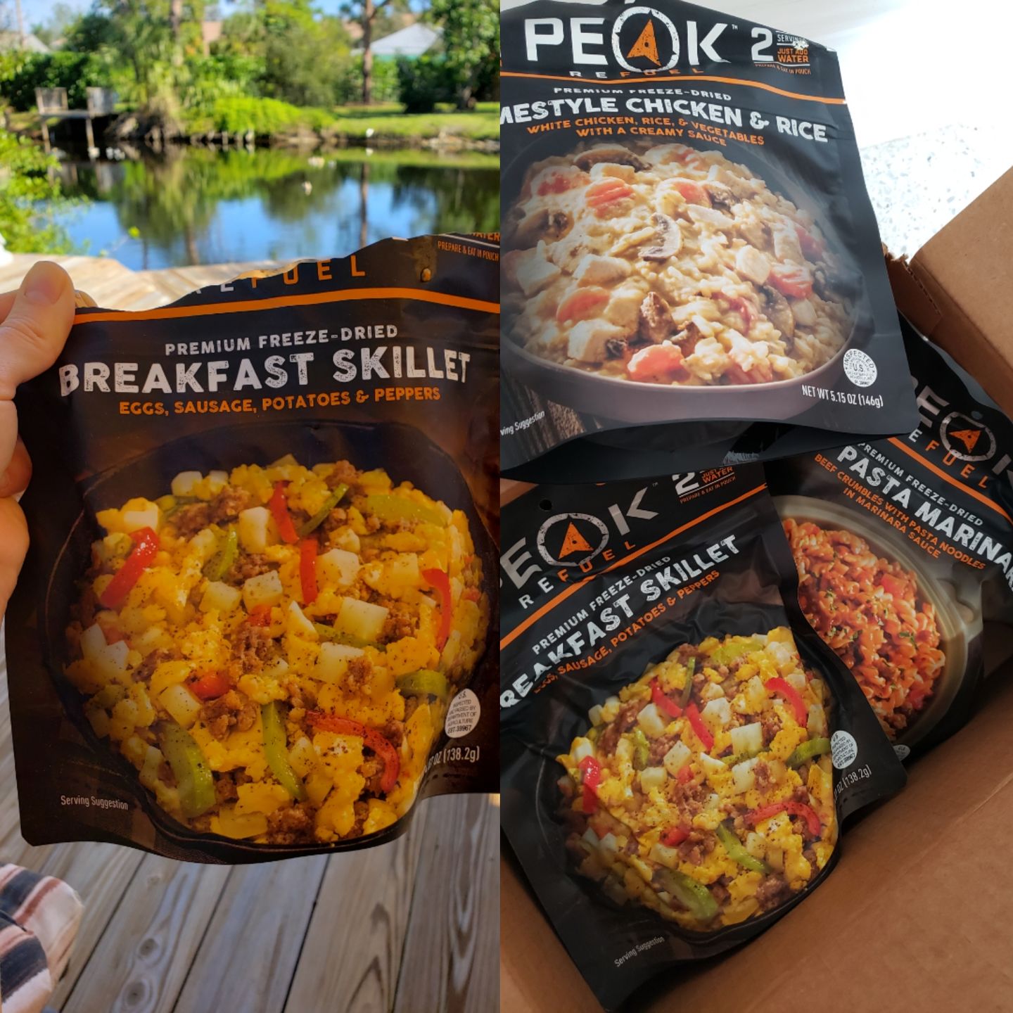 Customer photo review of Breakfast Skillet