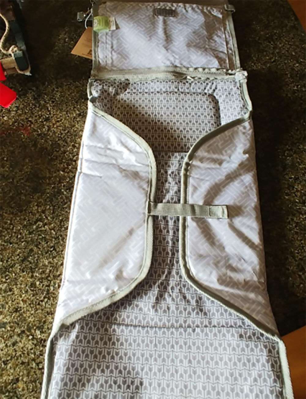 Customer photo review of EZEE Diaper Mat